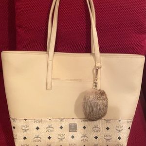 MCM Leather Shopper
